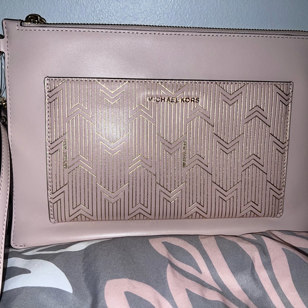 Michael Kors Large  Pocket Pouch Women's Handbag